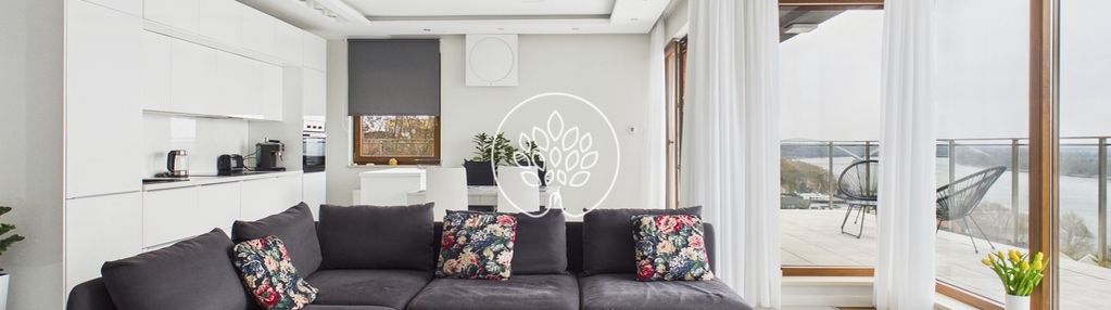 Apartament z widokiem na wisłę