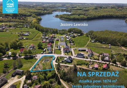 Działka letniskowa, media w drodze, blisko jeziora