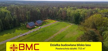 Działka budowlana na przeciwko lasu koszęcin 715m2