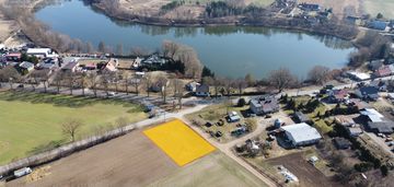 Działka budowlana blisko jeziora w dobinie!