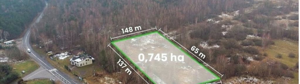 Działka przy jurze | 7456 m² | bugajska