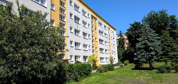 Bielawy 49m2 blok parter loggia cegła do remontu