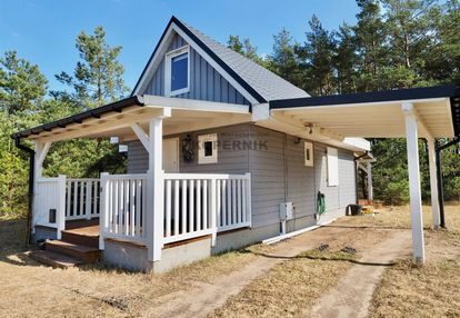 Przeuroczy domek z drewna - rozgarty-całoroczny