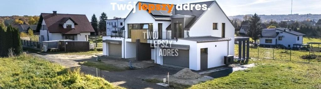 Nowoczesny dom z dwustanowiskowym garażem