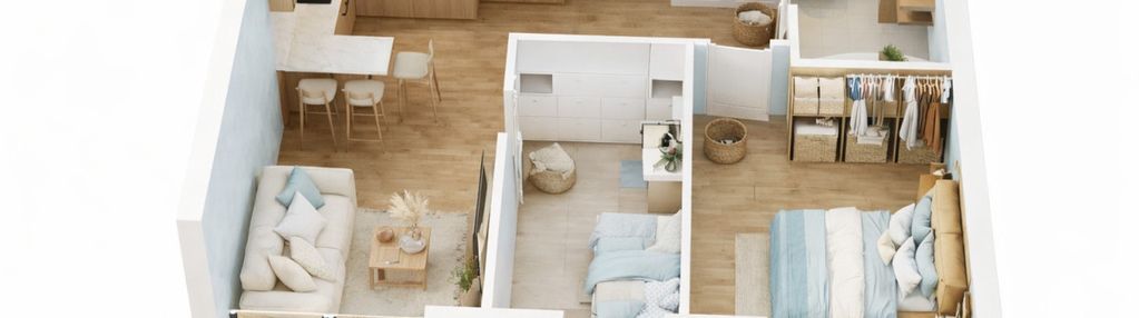 Inwestycja w marzenia - trzy pokoje z balkonem