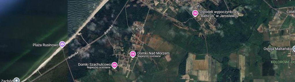 Grunt 2000 m od plaży | wz