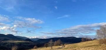 Działka widokowa w powiecie limanowskim, 46 ar