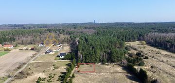 Działka 800 m2 przy lesie, gm. radwanice