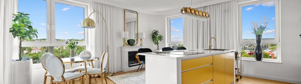 Luksusowy apartament z widokiem na zatokę