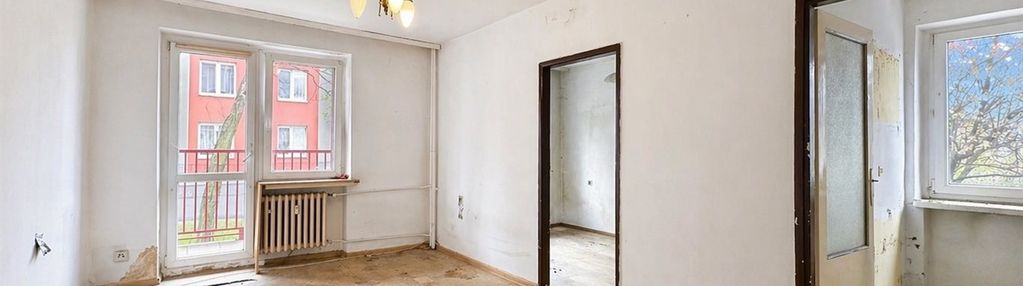 2 pokoje 35,5 m² z balkonem – niski czynsz! okazja