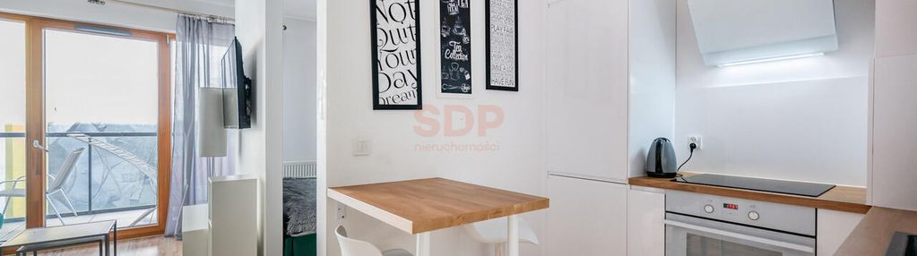 Studio 30m2 z wydzieloną sypialnią| klimatyzacja |