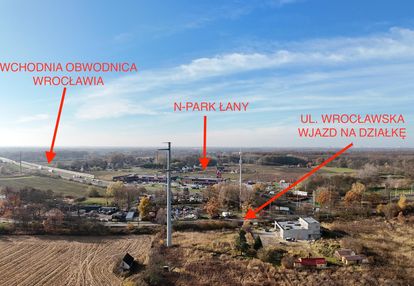 Działka usługowa okolice n-park- kamieniec wrocławski