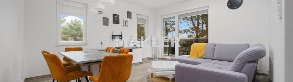 Nowoczesne mieszkanie z tarasem - osielsko