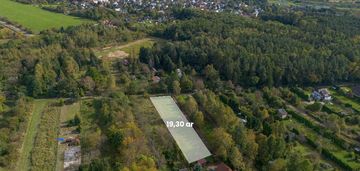 Działka 19,3 ar przy lesie | kraków bielany