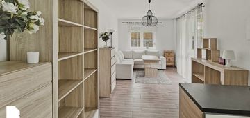 2 pokoje z ogródkiem o pow. 58 m²
