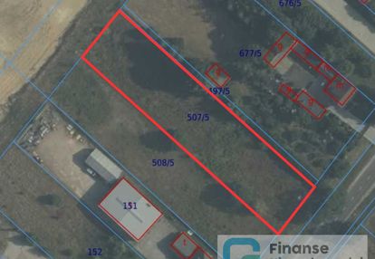 Działka budowlana 3355,6 m² - konopnica