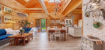 Rezydencja,p.ciepła,dużadziałka,las,h-7m,2letnidom