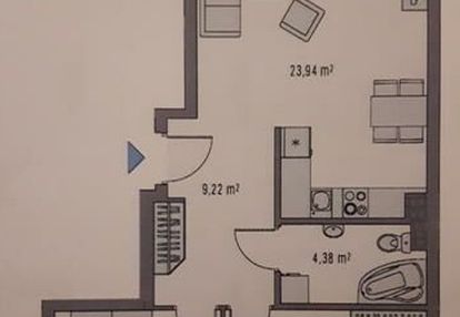 Trzypokojowe mieszkanie w świetnej lokalizacji.