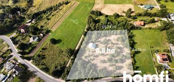 0,8ha - widokowa działka budowlana pod krakowem