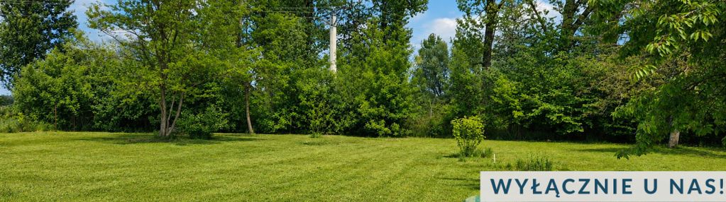 Działka narożna 1032 m2 w jankach piękna!