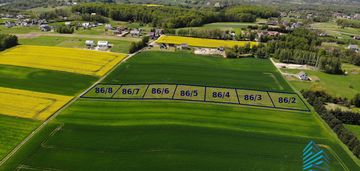 Dębno - działki budowlane po 12,34 a - do wyboru