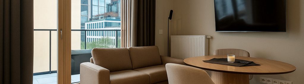 Apartament w sercu stolicy z ogromnym tarasem.