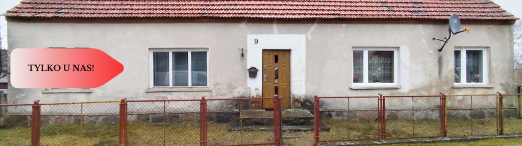 Dom z dużą działką, do remontu 3 km od jeziora!