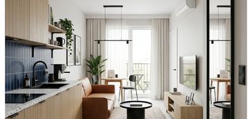 Kawalerka z opcją zrobienia 2 pokoi