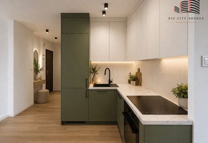 Centrum, 2 pokoje, 45,4 m², gotowe do wejścia