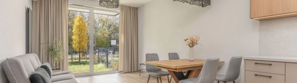 Wiślany mokotów | 3 pokoje | ogródek |