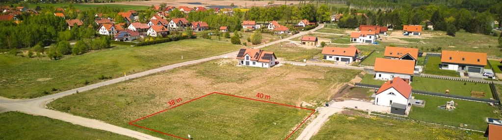 Działka budowlana pomiędzy dwoma jeziorami