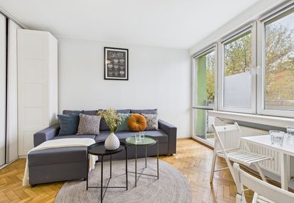 2 pokoje przy metrze młynów | balkon i zieleń