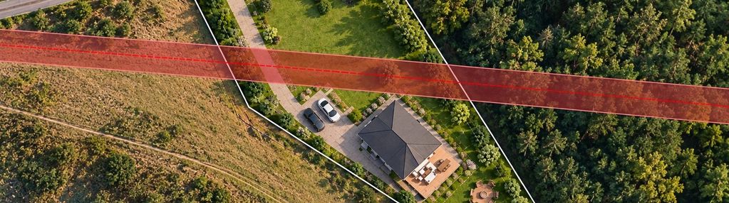 Raty bez banku | działka 1821m2 przy lesie sieradz