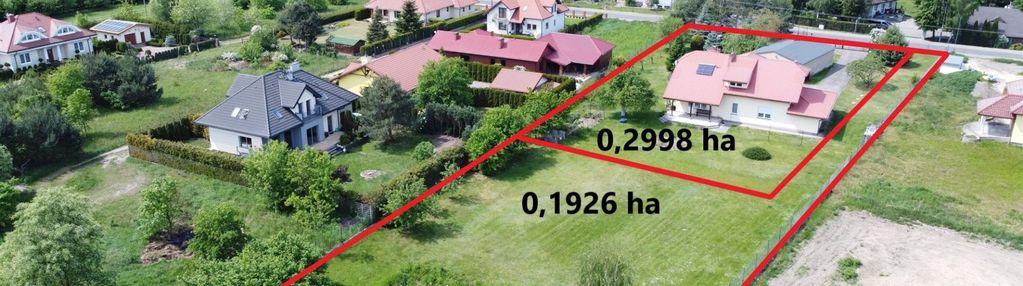 Działka z planem miejscowym blisko parku sosnowego