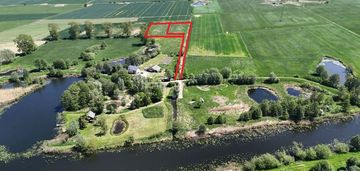Tujsk działka budowlana nad rzeką