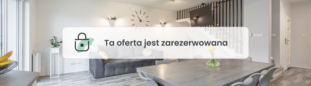 Szeregówka o pow. 226 m² z garażem i ogródkiem
