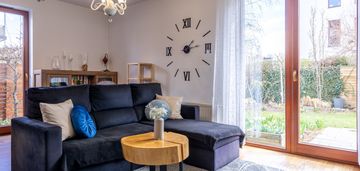 4 pokoje,ogród 155m2, ogrodowa,józefosław