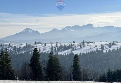 Działka budowlana z widokiem na góry w bustryku
