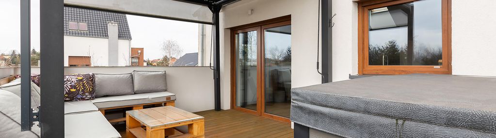 Duży taras | zamknięte osiedle | loft | klima