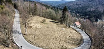 Działka w górach budowlano-widokowa