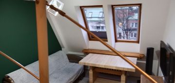 Piękne dwupiętrowe jasne mieszkanie -wynajem