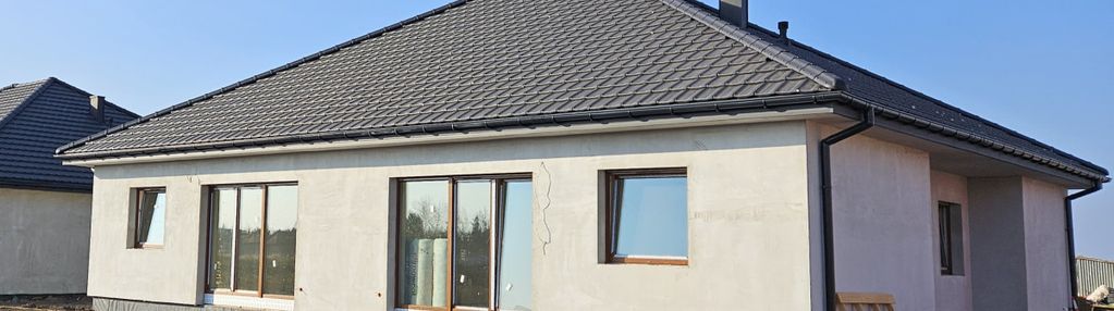 Bliźniak, światłowód, duża działka, pompa ciepla