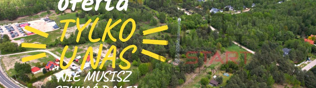 Duża działka z możliwością podziału