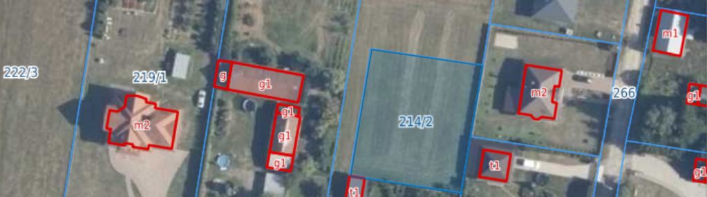 Działka budowlana pow. 1002 m2 - mpzp