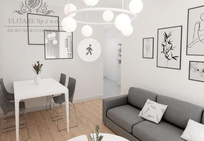 Mieszkanie 3pok, 55,86m2 z balkonem krzyki, partynice wrocław