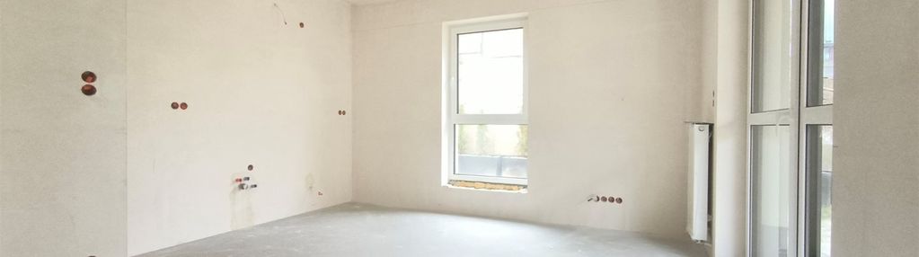 Mieszkanie w stanie deweloperskim z ogrodem