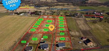 Działka budowlana, 1395m2, grabowo