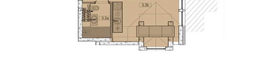 Inwestycja w stanie deweloperskim - 46,42 m2