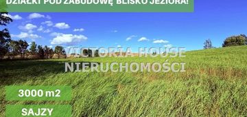 Działki pod zabudowę blisko jeziora!