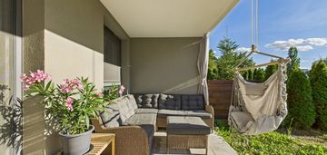 Wyjątkowy apartament z tarasem i ogrodem w centrum